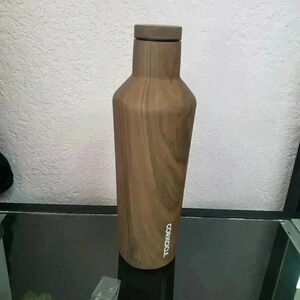 Corkcicle 16oz Canteen in Walnut Wood Pattern